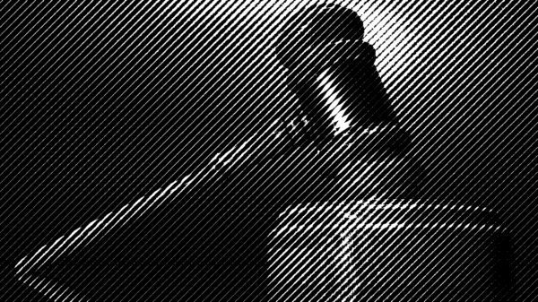 gavel wood-tool-hammer-symbol bw engraved