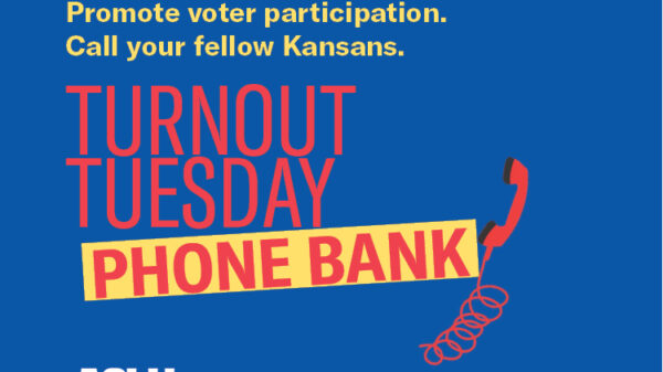 Turn out Tuesday - phone bank to mobilize voters to show up for civil liberties.