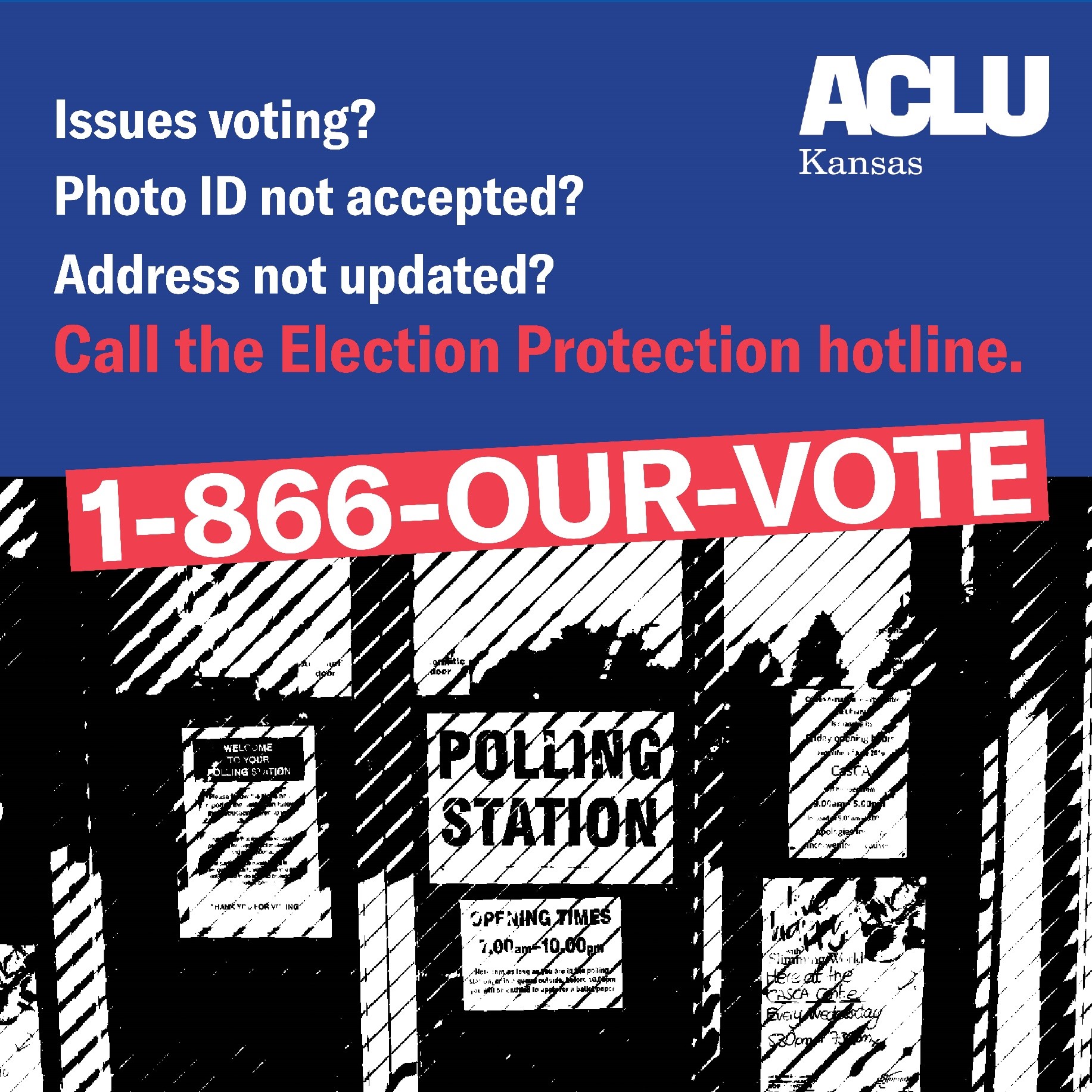 ACLU of Kansas will be leading an even larger ‘Election Protection ...
