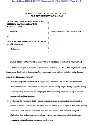 Dodge City motion to dismiss