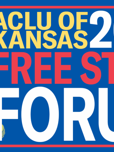 ACLU OF KANSAS FREE STATE FORUM 2019