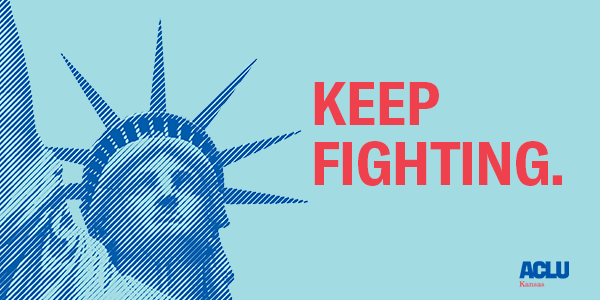 keep fighting statue of liberty