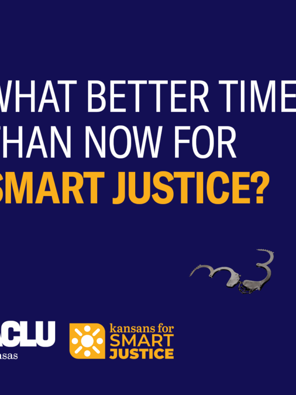 what better time than now for Smart Justice?