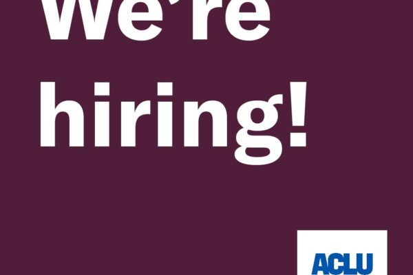 We're hiring! aclukansas.org/linkinbio