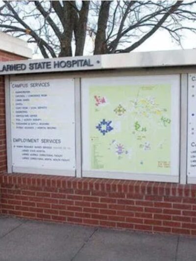 A lawsuit filed Thursday alleges the state is not doing enough to address long wait times for evaluations and treatment at Larned State Hospital, arguing Kansas is trailing its peers nationally. Photo courtesy of Topeka Capital-Journal
