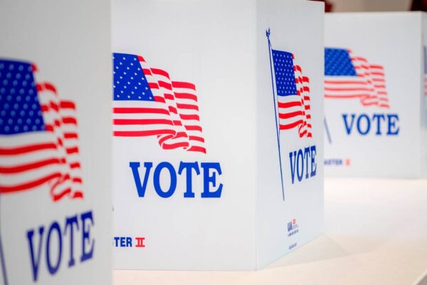 Voting booths. ABBY DREY adrey@centredaily.com
