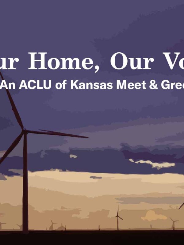 Oor Home, Our Voice: An ACLU of Kansas Meet & Greet Fall 2022