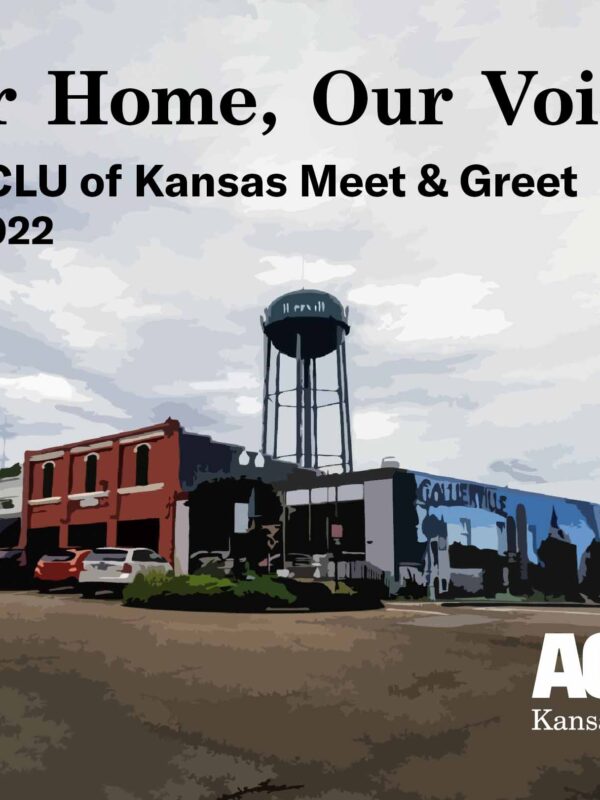 Oor Home, Our Voice: An ACLU of Kansas Meet & Greet Fall 2022