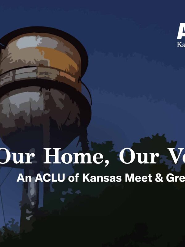 Oor Home, Our Voice: An ACLU of Kansas Meet & Greet Fall 2022