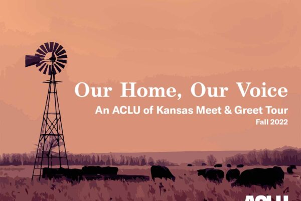 Oor Home, Our Voice: An ACLU of Kansas Meet & Greet Fall 2022