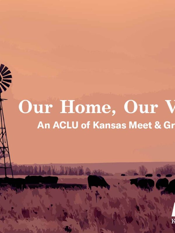 Oor Home, Our Voice: An ACLU of Kansas Meet & Greet Fall 2022