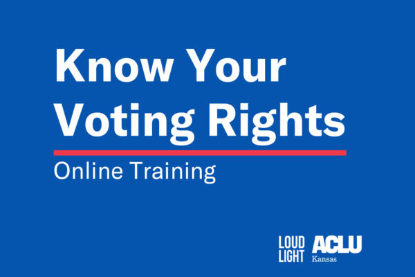 Know Your Voting Rights Online Training
