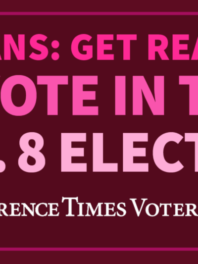 KANSANS: GET READY  TO VOTE IN THE  NOV. 8 ELECTION THE LAWRENCE TIMES VOTER GUIDE
