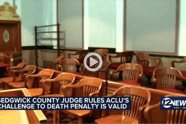 A Sedgwick County judge said the American Civil Liberties Union’s (ACLU) challenge to jury selection and death qualification in capital murder cases.