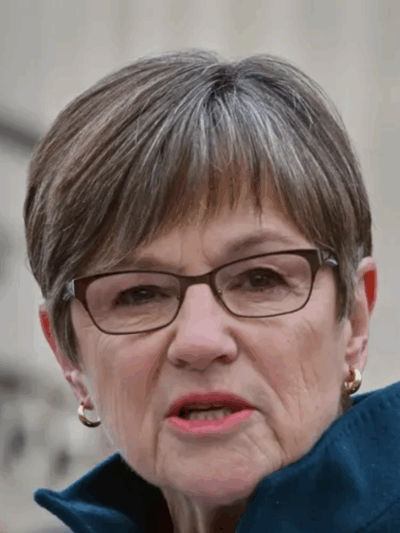 Kansas Governor Laura Kelly. (Mark Reinstein/Corbis via Getty Images)