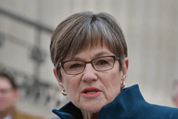 Kansas Governor Laura Kelly. (Mark Reinstein/Corbis via Getty Images)