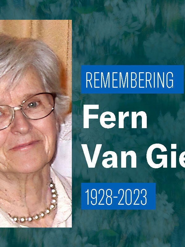 Remembering Fern Van Gieson 1928-2023