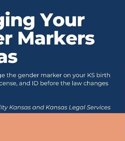 changing your gender markers - Kansas