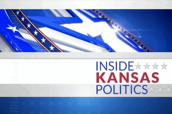 Opening graphic for Inside Kansas Politics on KSNT