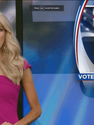 Screenshot of newscast, ACLU report finds that accessibility to voting in Kansas depends on where you live