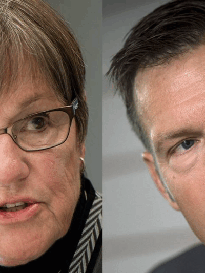 Democratic Kansas Gov. Laura Kelly and GOP Attorney General Kris Kobach Star file photos  Read more at: https://www.kansascity.com/news/politics-government/article277259248.html#storylink=cpy