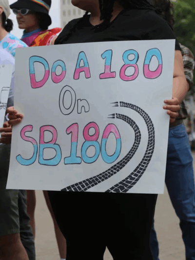 Transgender Kansans will remain unable to change the gender marker on their driver's license for at least the next few months. Andrew Bahl/The Topeka Capital-Journal
