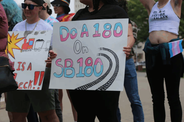 Transgender Kansans will remain unable to change the gender marker on their driver's license for at least the next few months. Andrew Bahl/The Topeka Capital-Journal