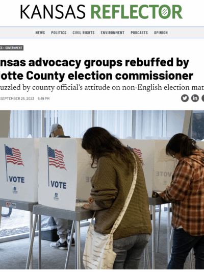 wyandotte county language access voting michael abbott