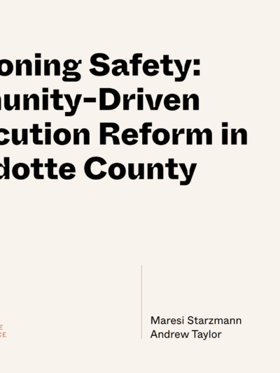 Envisioning Safety: Community-Driven Prosecution Reform in Wyandotte County