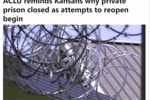corecivic leavenworth detention center human rights violations