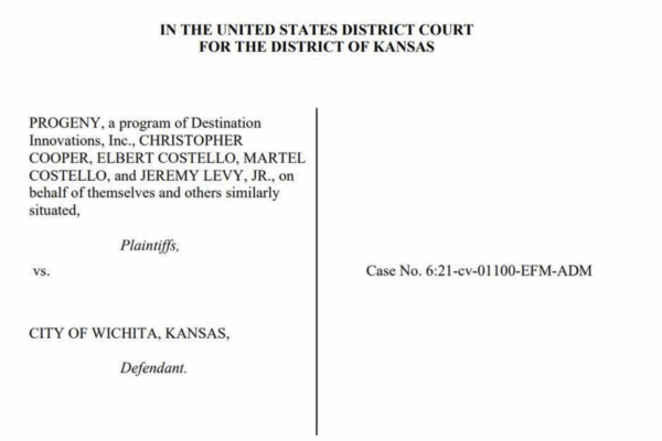 Federal Judge Eric Melgren awarded class-action status to members of the Wichita Police Department’s gang list in a lawsuit against the city of Wichita that claims the inclusion criteria are unconstitutionally vague and offer no due process rights.  Read
