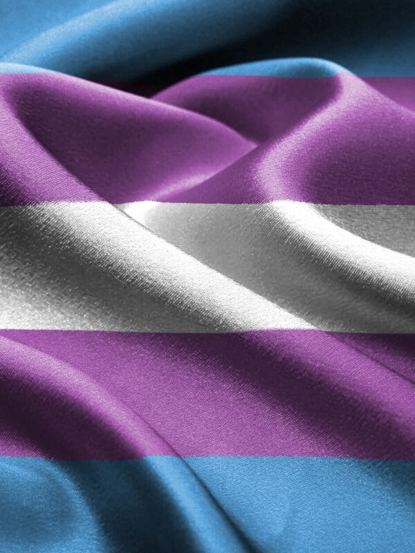 trans flag, no text