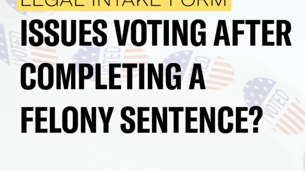 Restore  My Vote Get Help Registering to Vote After a Felony Sentence