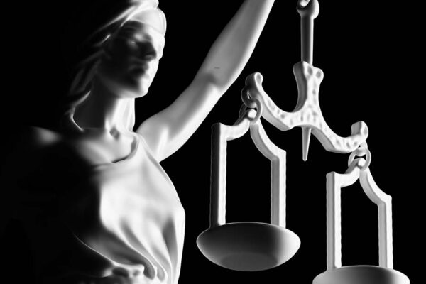 Lady Justice close up