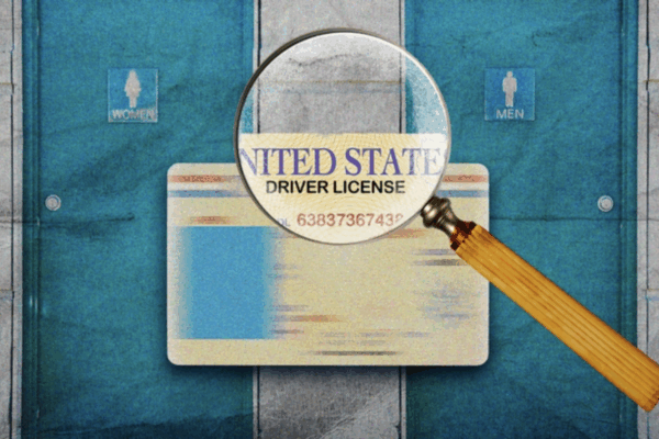 Transgender people are at risk of losing the ability to update their driver's licenses and IDs with new legislation that restricts definitions of sex.ILLUSTRATION:JIANAN LIU/HUFFPOST; PHOTO:GETTY IMAGES