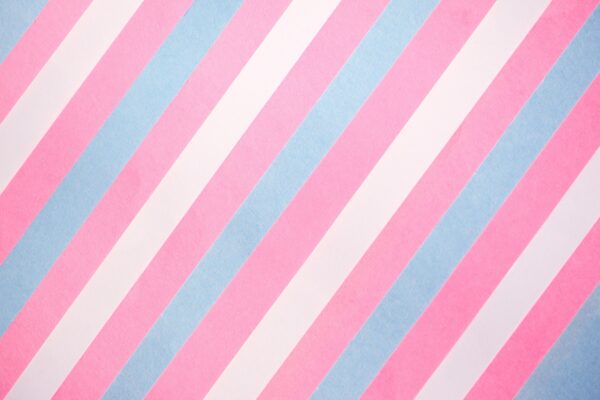 stripes showing trans pride colors