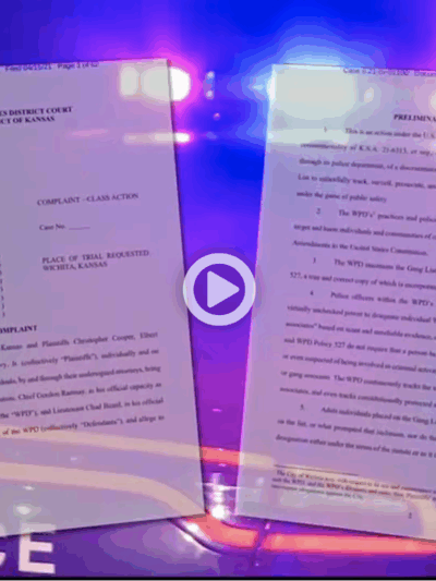 Screenshot of 12 News broadcast