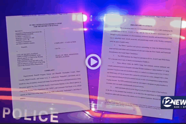Screenshot of 12 News broadcast