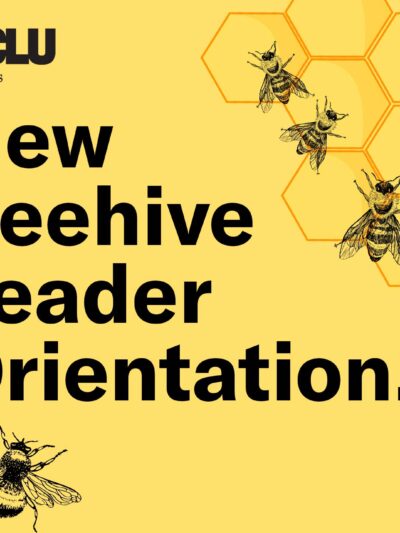 New Beehive Leader Orientation