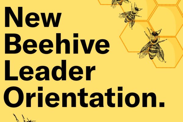 New Beehive Leader Orientation