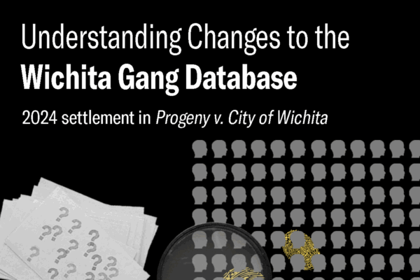 progeny city of wichita gang database settlement