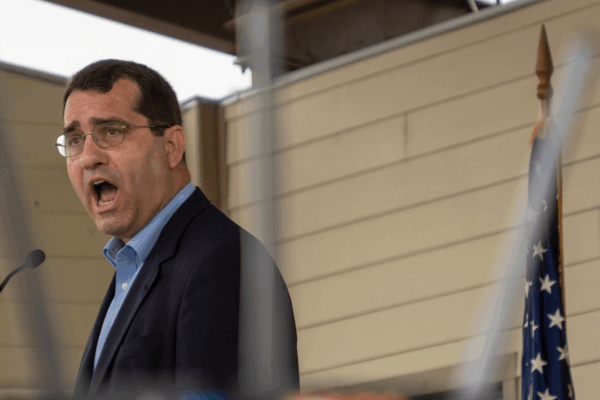Derek Schmidt, who lost the 2022 election for governor, is now running for the GOP nominee in the 2nd District congressional race. He has thrown his support behind a federal proposal to impose unconstitutional restrictions on prospective voters. (Sherman