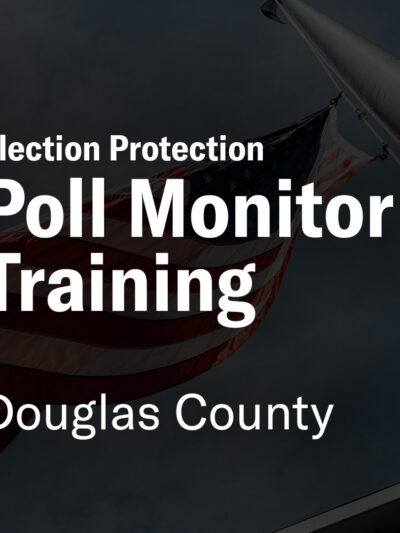 Election Protection Poll Monitor Training