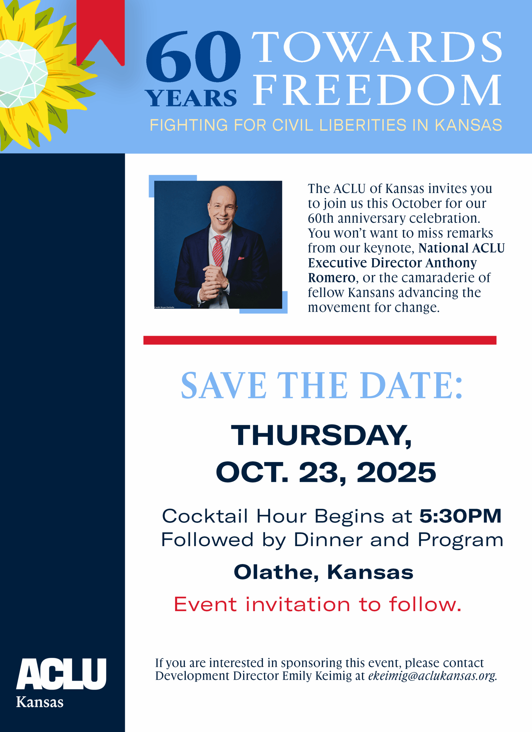 60 YEARS TOWARDS FREEDOM - ACLU of Kansas