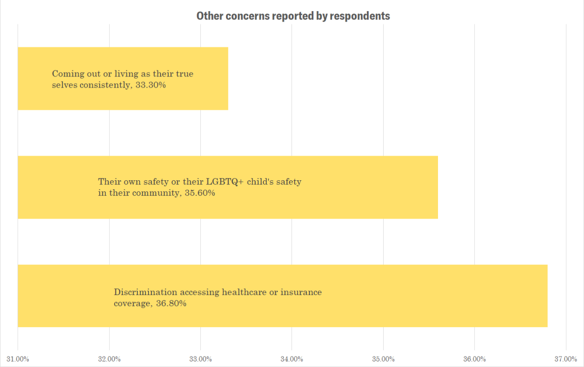 other concerns reported by respondents