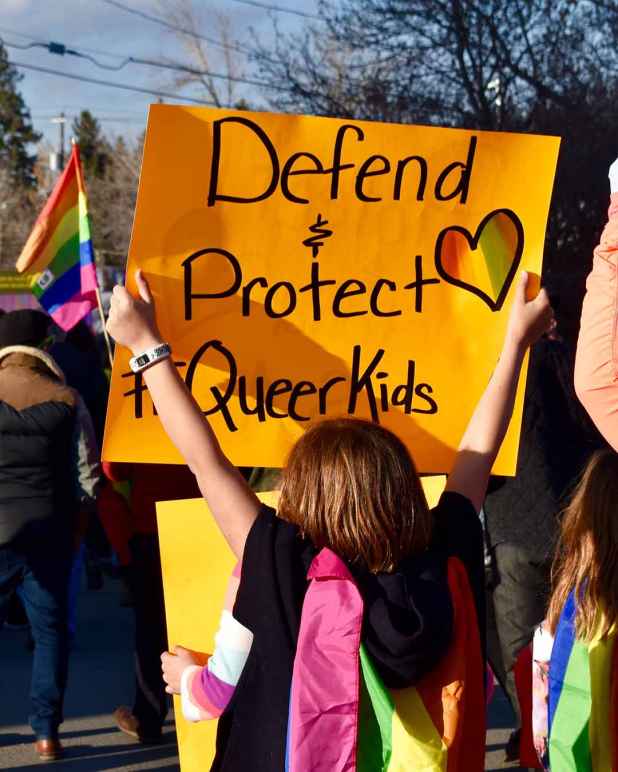 defend and protect queer kids