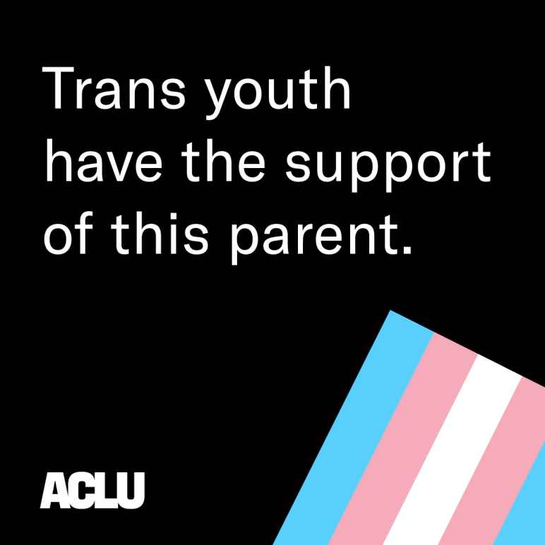 Trans youth have the support of this parent