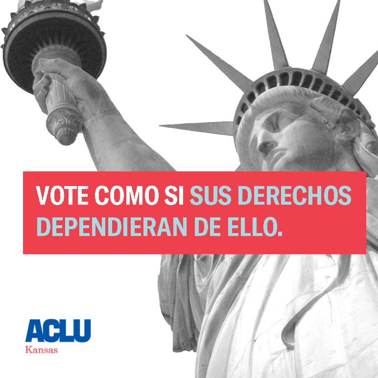 Vote Como Si Sus Derechos Dependieran De Ello.