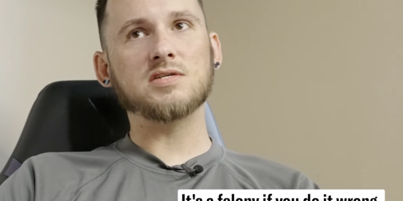 Screenshot of video