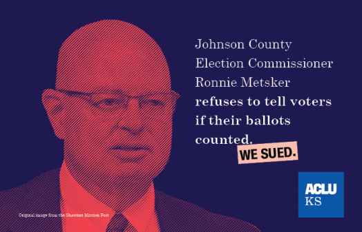 We sued - Metsker refuses to tell voters if their ballots counted